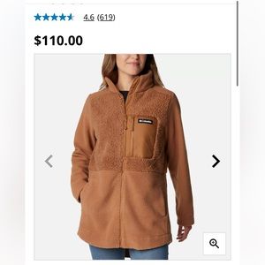 Women's Columbia Lodge Sherpa Full Zip Fleece